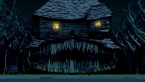 5-monster house - casa di notte